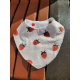 Bavoir bandana fraise